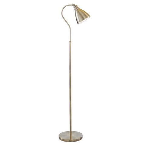 Searchlight 5026ab Antique Brass Floor, Traditional Brass Floor Lamps
