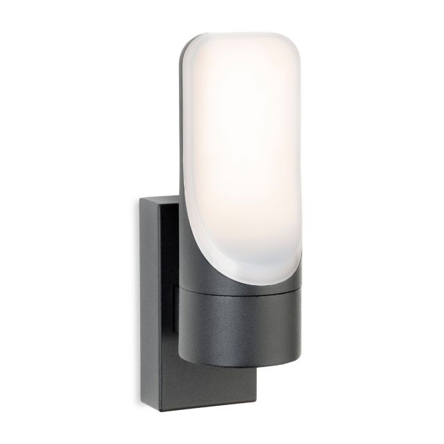 Firstlight 3856GP Eve LED Outdoor Wall Light In Graphite With Opal Glass IP54