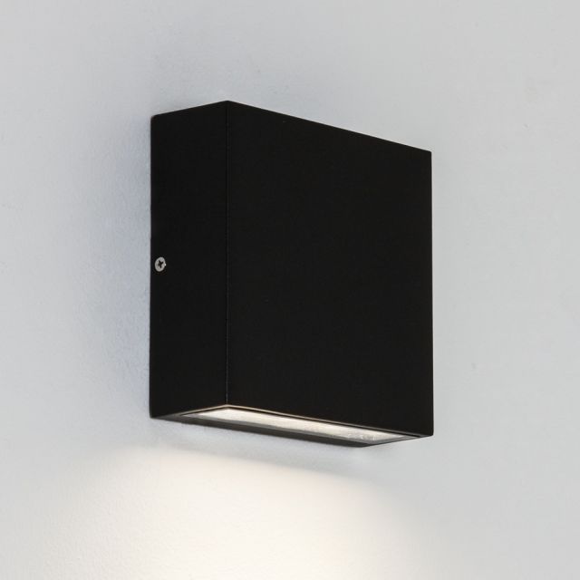 Astro 1331001 Elis Single Outdoor Wall Light in Black Finish