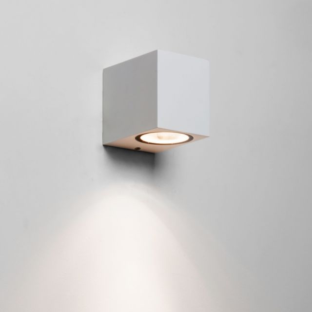 Astro 1310005 Chios Exterior Wall Light In Painted White