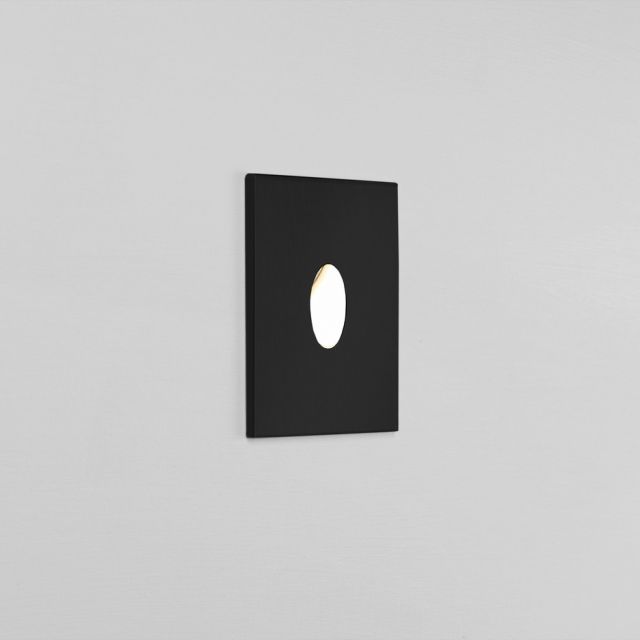 Astro 1175004 Tango Outdoor Recessed LED Wall Light In Black