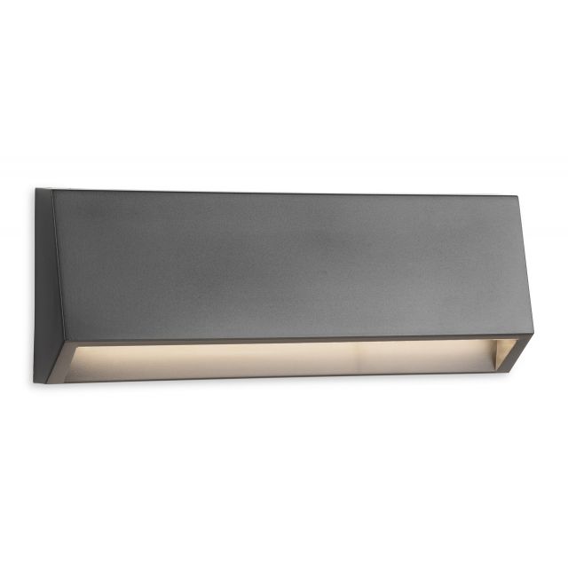 Firstlight 6815GP Remo LED Resin Wall & Step Light In Graphite Finish 220mm
