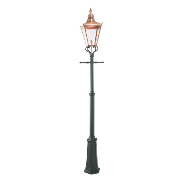 Norlys CSG5-COPPER Chelsea Copper Outdoor Lamp Post IP44
