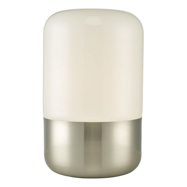 DEA4238 Deacon Touch Table Lamp With Satin Nickel Finish