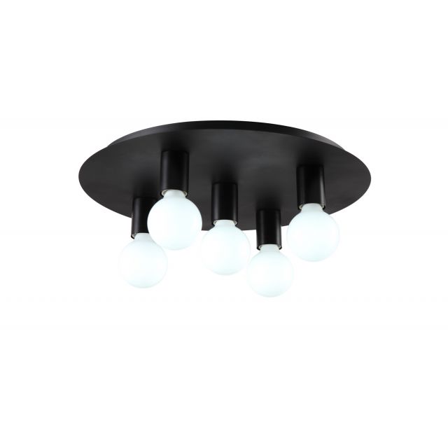 Black LED Modern Flush ceiling Light