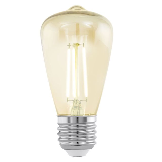 LED Filament Vintage Valve Shape Lamp Small 3.5watt