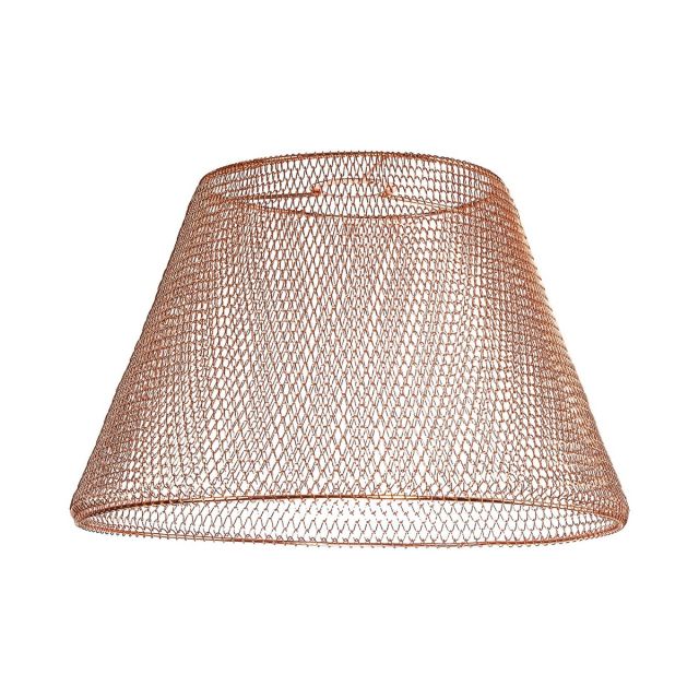 Nina Non-Electric Large Mesh Shade in a Rose Gold Finish