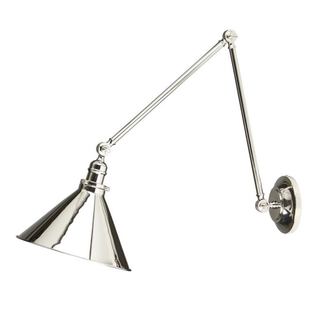 PV/GWP PN Provence Grande Wall/Pendant Light In Polished Nickel