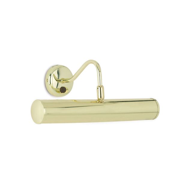 Endon Turner PL350-E14-SWBP Switched Picture Light In Brass