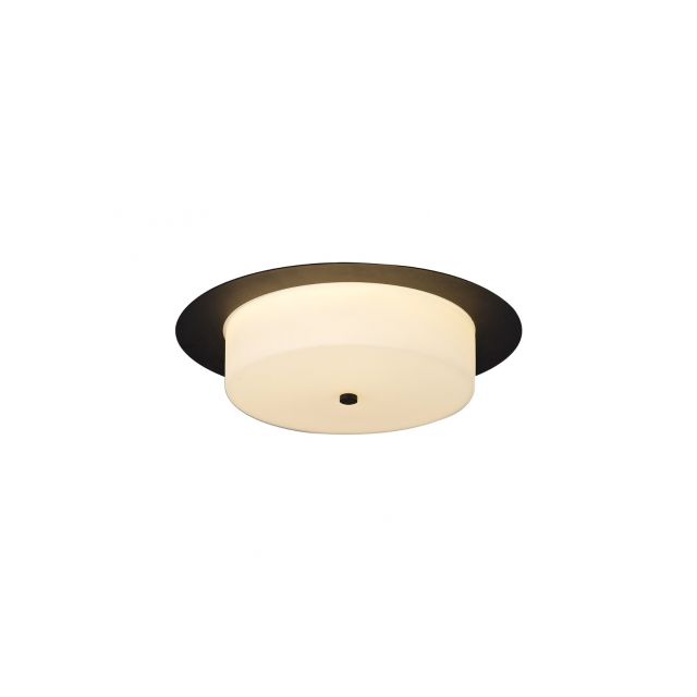 Arctic Bathroom LED Ceiling Light In a Sand Black And White Finish IP44 