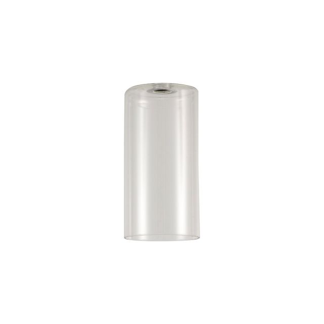 Forum Non-Electric Ceiling Tall Cylinder Glass Shade in Clear Finish