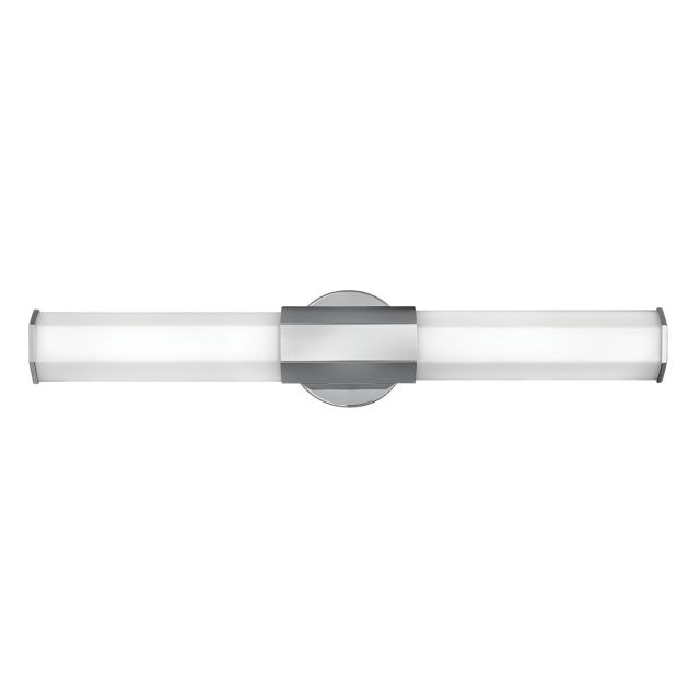 Quintiesse QN-FACET-LED2-PC-BATH Facet Dual Integral LED Wall Light In Polished Chrome Finish