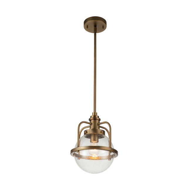 Quintiesse QN-TRIOCENT-P-NBR Triocent Convertible Ceiling Light In Natural Brass Finish IP44