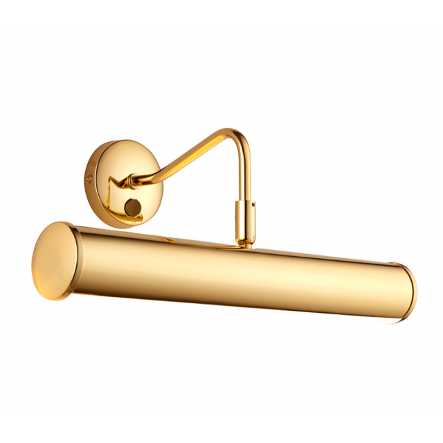 Endon Turner PL350-E14-SWBP Switched Picture Light In Brass