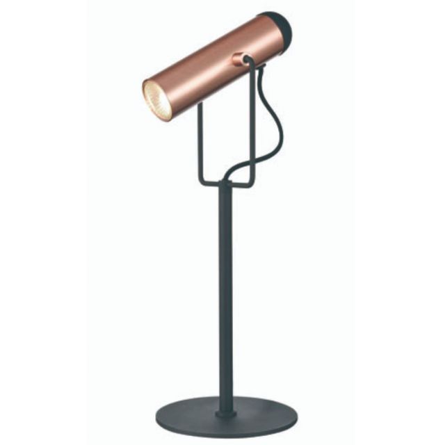 Spot Desk Lamp In Black And Copper Finish T606
