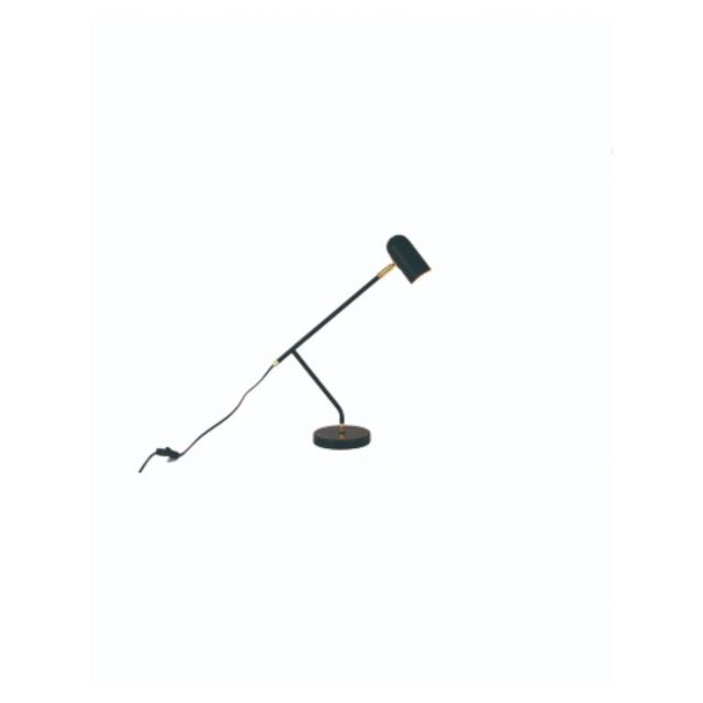 Study Table Lamp In Black And Bronze Finish T611