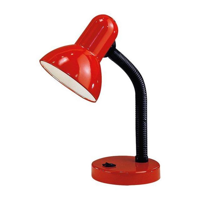 9230 Basic 1 Light Red Desk Lamp
