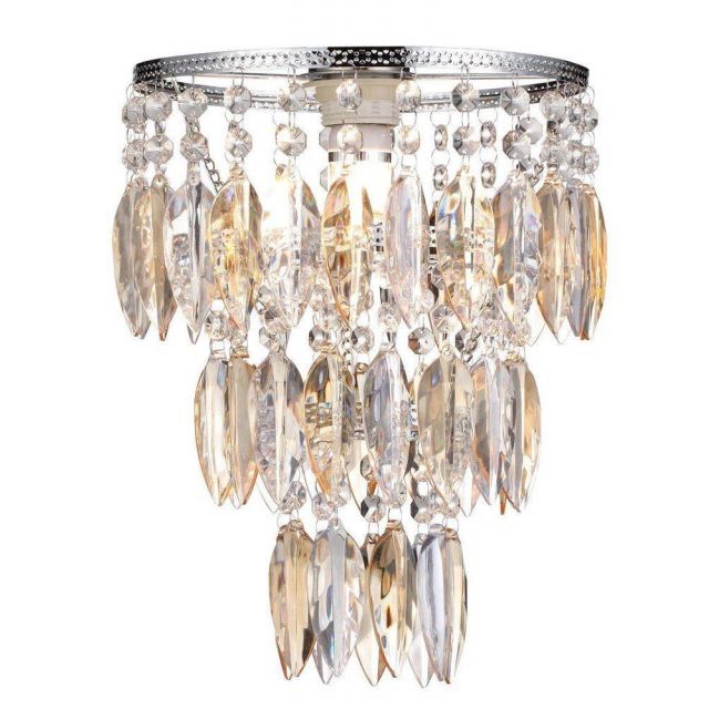 Nikki Easy Fit 1 Light Ceiling Pendant Lamp Shade In Champagne