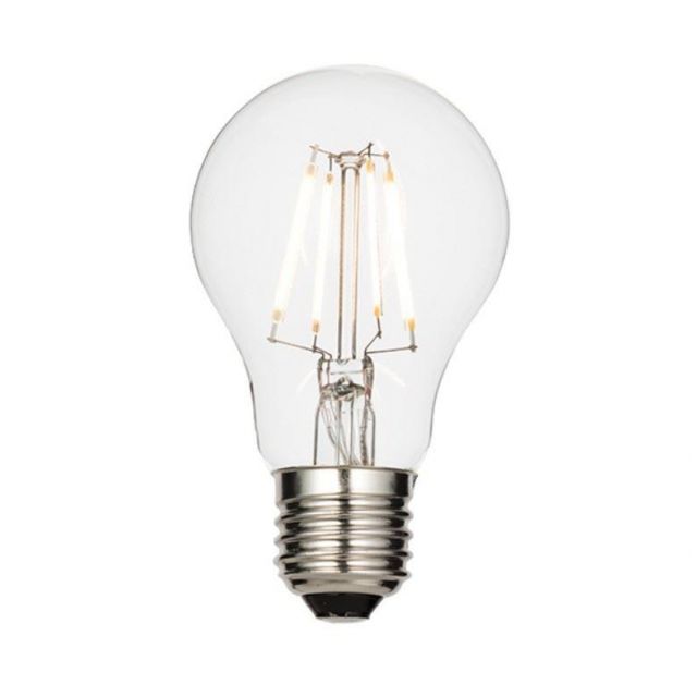 6.5 Watt ES Clear LED GLS Lamp - Warm white
