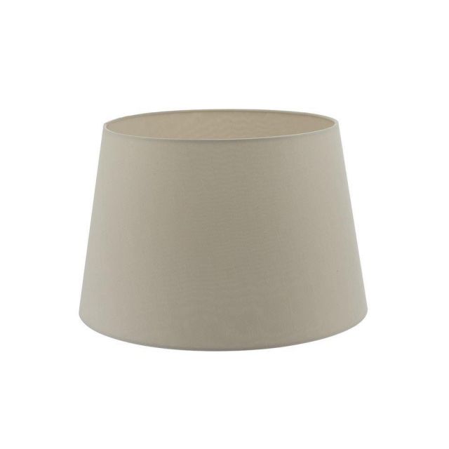 Dar CEZ1629 Cezanne Tapered 400MM Ecru Faux Silk Drum Shade