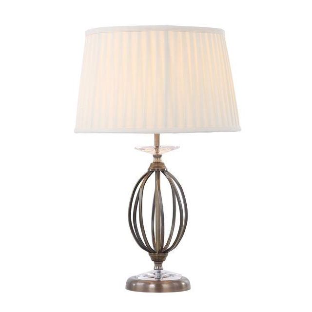 AG/TL AB Agean Aged Brass Table Lamp with Shade