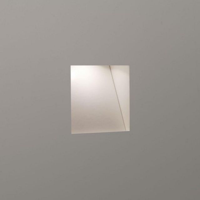 Astro  1212037 Borgo Trimless Mini Plastered-In LED Wall Light In White