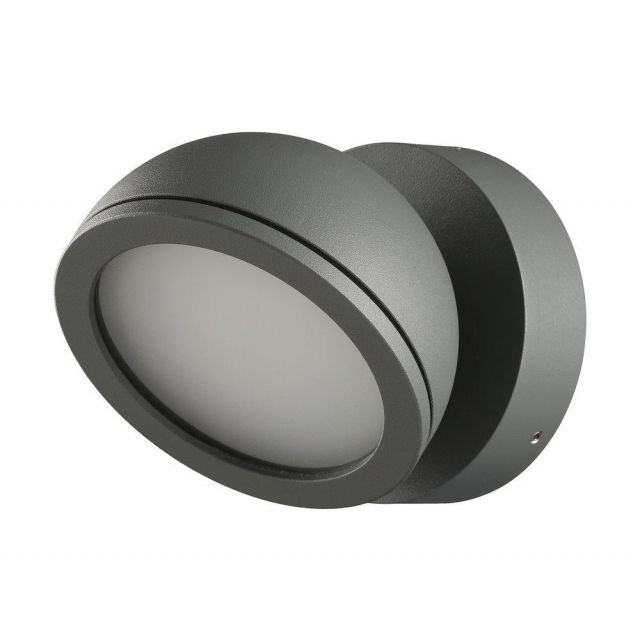 Mantra M6506 Everest 1 Light Outdoor Wall Light In Anthracite