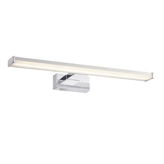 Endon 76658 Axis Bathroom Wall Light In Chrome And Frosted Plastic