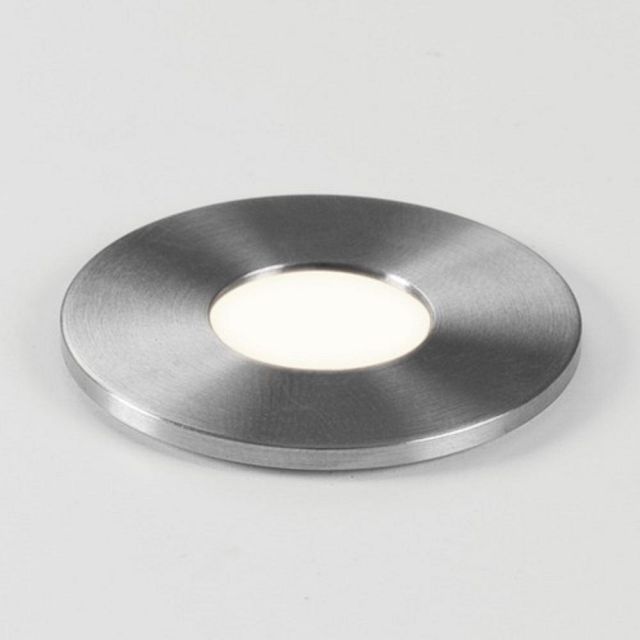 Astro 1201003 Terra 28 Round LED Stainless Steel Outdoor Groundlight