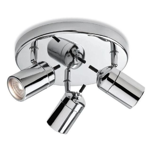 Firstlight 9070CH Atlantic Triple Bathroom Ceiling Spotlight IP44