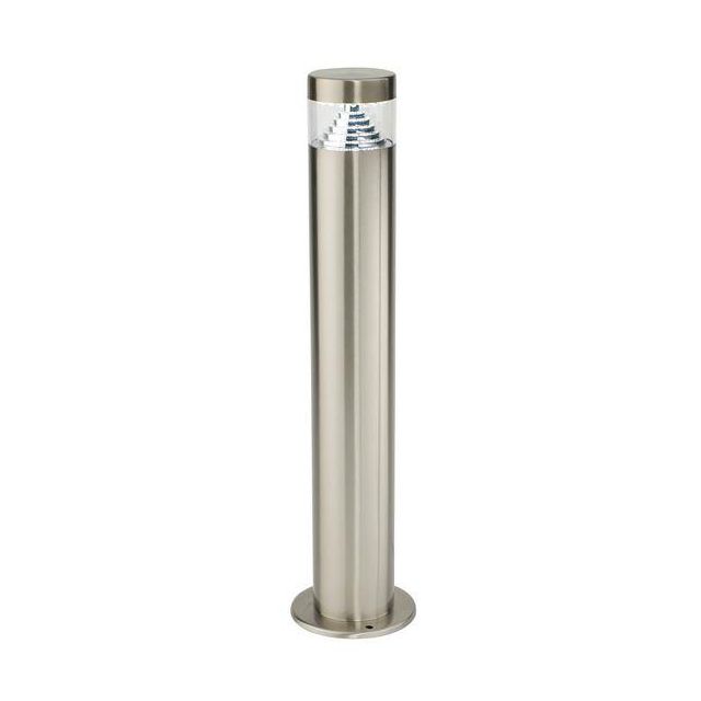 Saxby 13929 Pyramid LED Exterior Brushed Steel Lamp Post