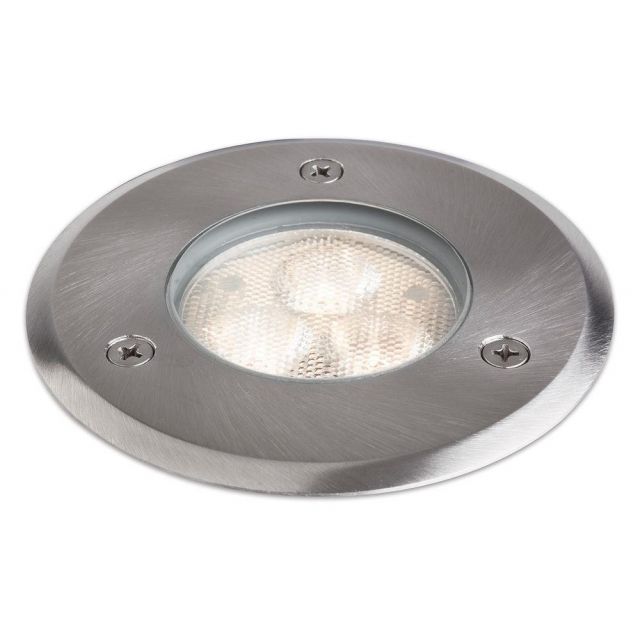 Firstlight 2337ST Outdoor LED Walkover In Ground Light in Stainless Steel