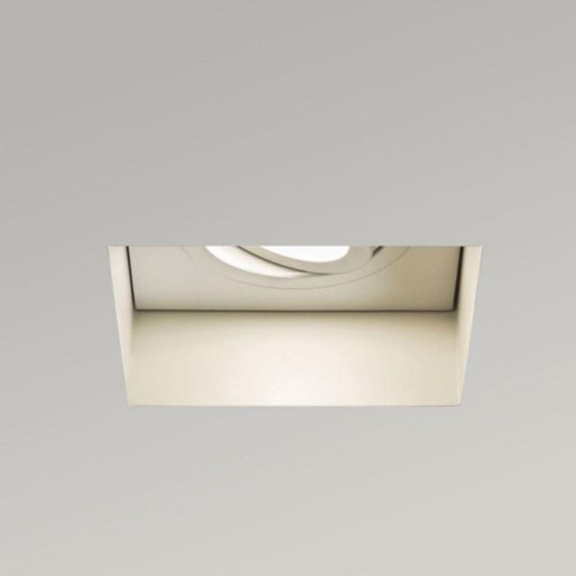 Astro 1248007 Trimless Square Adjustable Fire Rated White Downlight