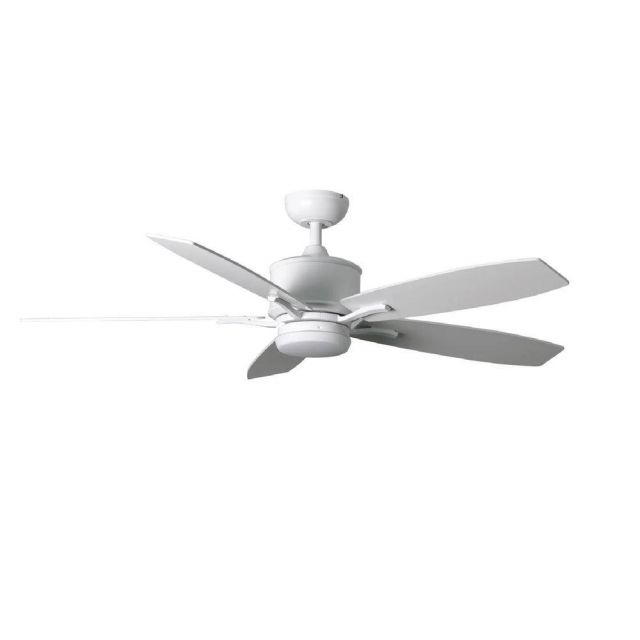 Fantasia 117247 Prima Ceiling Fan In White With 42 Inch Blades