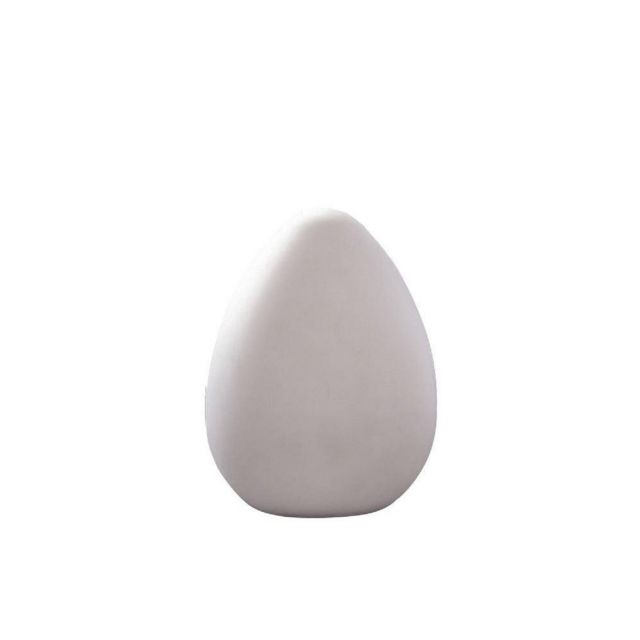 Mantra M1329 Huevo 1 Light Egg Table Lamp In Opal White