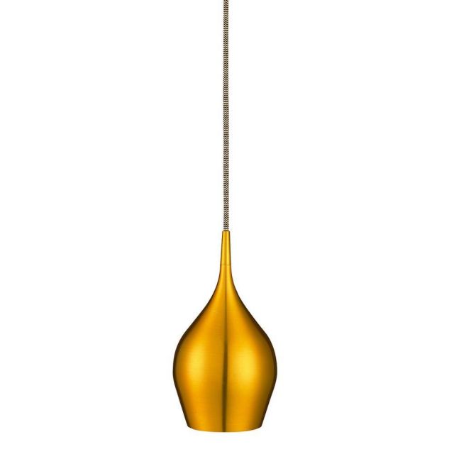Searchlight 6461-12GO Gold Vibrant Metal Ceiling Pendant Light