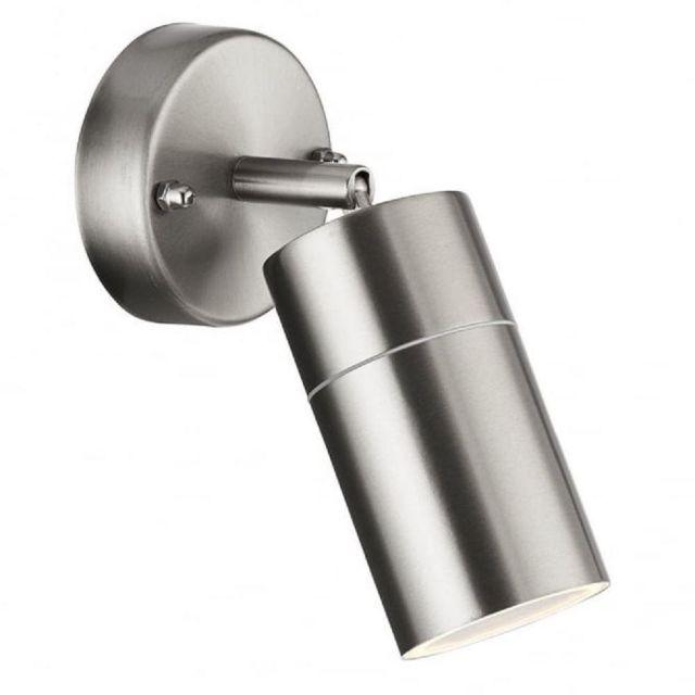 Searchlight 6411SS-LED One Light LED Outdoor Wall Light With Adjustable Arms In Stainless Steel