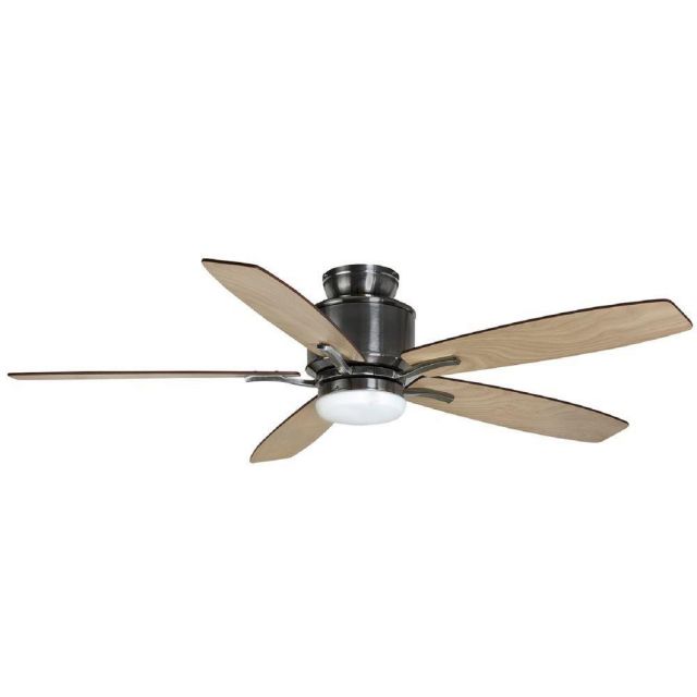 Fantasia 117179 Prima Ceiling Fan In Brushed Nickel With 52 Inch Blades