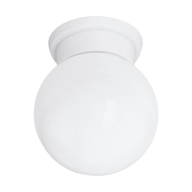 Eglo 94973 Durelo Semi Flush Ceiling Light In White