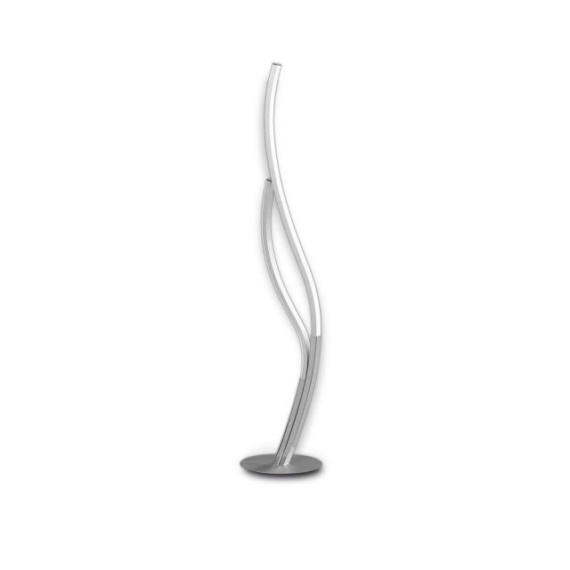 M6110 Corinto LED Large Table Lamp In Silver/Chrome - H: 850mm