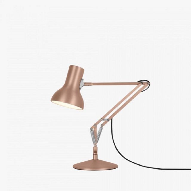 32277 Type 75 Mini Metallic Desk Lamp In Copper Lustre