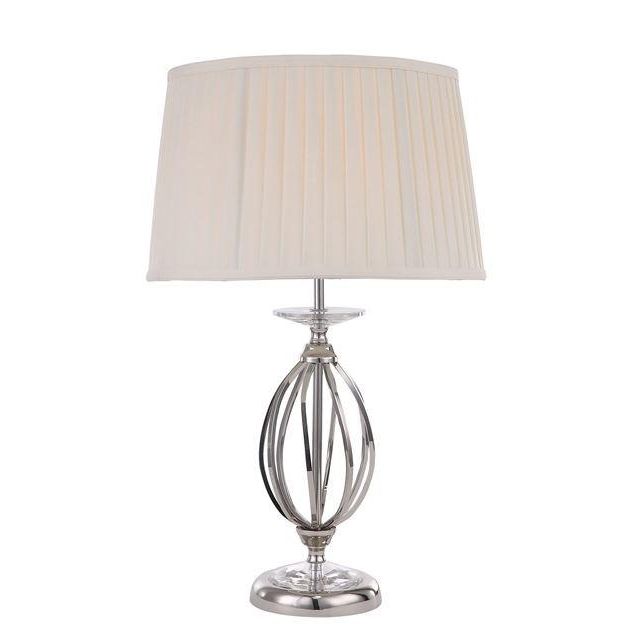 AG/TL PN Agean Polished Nickel Table Lamp with Shade