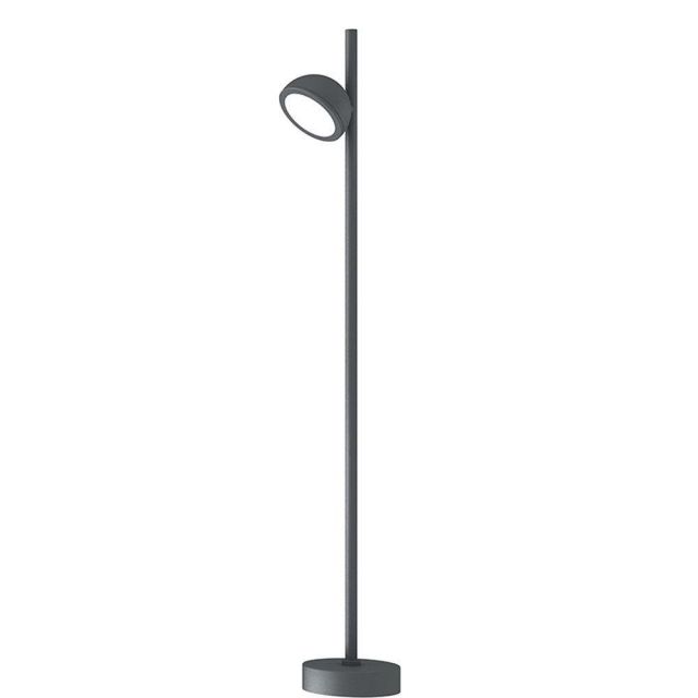 Mantra M6747 Everest 1 Light Outdoor Tall Post Light In Anthracite - Height: 900mm