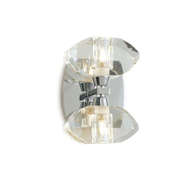 Mantra M0424/S Alfa 2 Light Switched Wall Light In Chrome