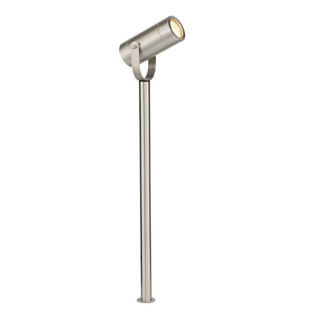 Saxby 13797 Palin Ground Spike Light in Brushed Stainless Steel Finish