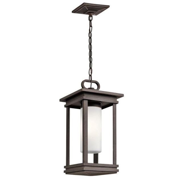 KL/SOUTH HOPE8/S South Hope1 Light Small Chain Lantern Ceiling Light In Rubbed Bronze