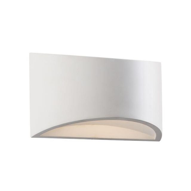 Saxby 61639 Toko Wall Washer Light in White Plaster Finish 200 mm