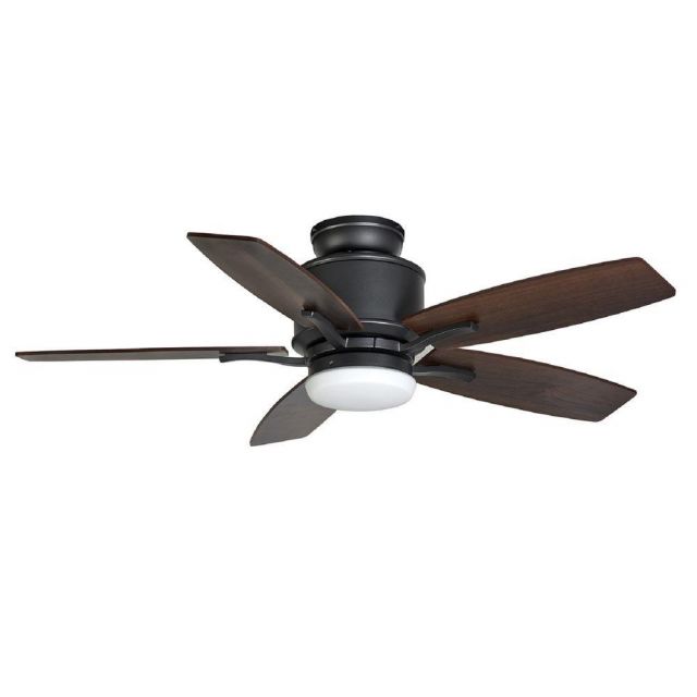 Fantasia 117261 Prima Ceiling Fan In Natural Iron With 42 Inch Walnut And Maple Blades