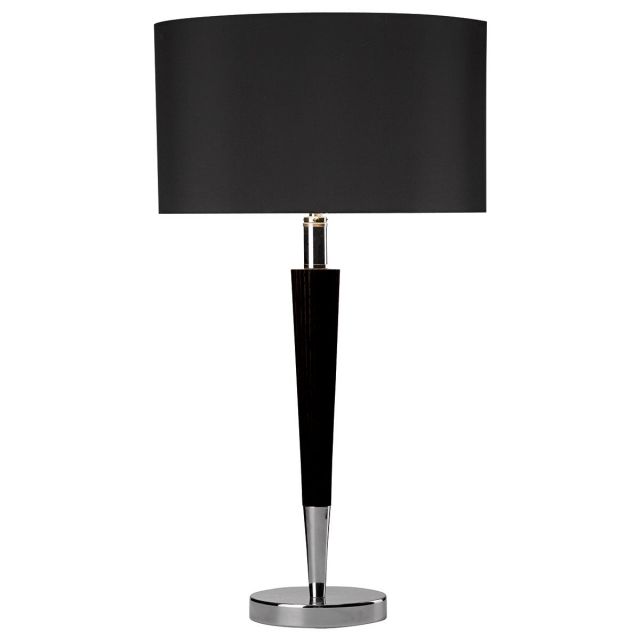 Dar VIK4022 Viking Black Table Lamp
