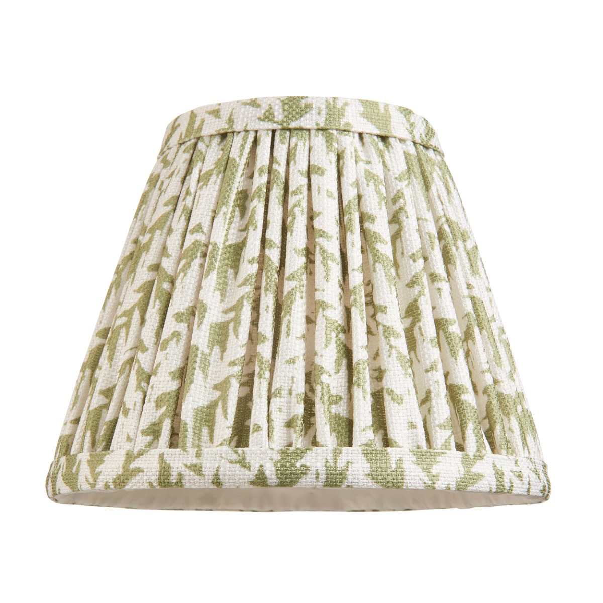 Endon 112911 Leaf Tapered Lamp Shade 16 cm In Herb Garden Green